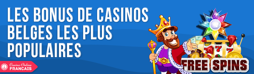 bonus de casinos populaires en belgique