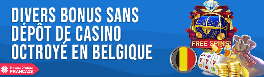 bonus sans dépôt belgique