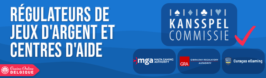 regulateurs jeux d'argent et centres d'aide