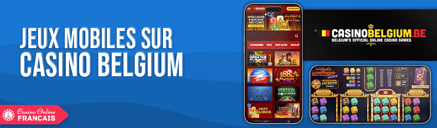 jeux mobiles de casino belgium